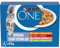 Nestlé Purina One Spezialfutter für kastrierte Katzen, – 8 x 85 g – im Frischebeutel, für ausgewachsene Katzen – 10 Pakete
