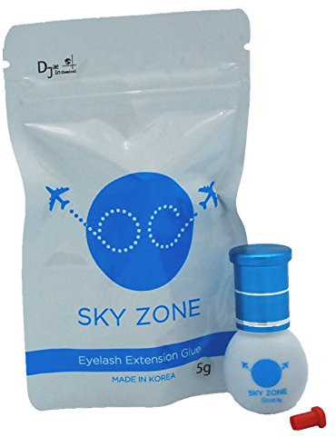 Colla per extension ciglia – SKY ZONE – Ultra forte – Eyelash Glue – Nero 5 g
