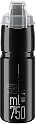 ELITE Jet Biodegradable MTB, black with grey logo 750 ml, 709712