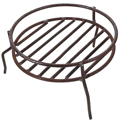 FUNOMOCYA Camping-Wok-Gestell Topfständer Wiederverwendbares Wok-Halter Pfannengestell Für Outdoor-Kochen Multifunktions-topflappen Aus Eisen Praktisch Und Tragbar Für Reisen