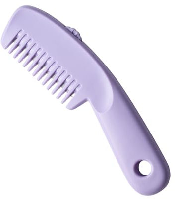 Pettine a forbici, pettine per forbici botti, Combinamento multifunzionale di taglio dei capelli, Donne portatili Bangs Trimmer Styler per famiglie, amanti in vacanza