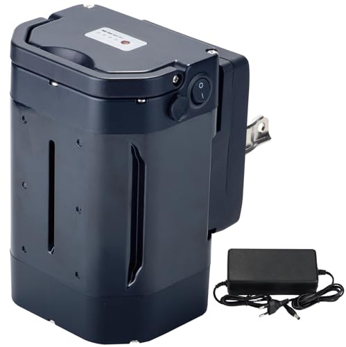 Batteria e-bike 36V 9Ah di ricambio per Ansmann, Heinzmann, PortaHK bici con caricabatterie, Safe Lock (36V 9Ah)