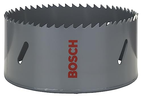 Bosch Professional 1x Sierra de corona HSS bimetálica para corte suave (en distintos materiales, Ø 105 mm, accesorios para taladro)