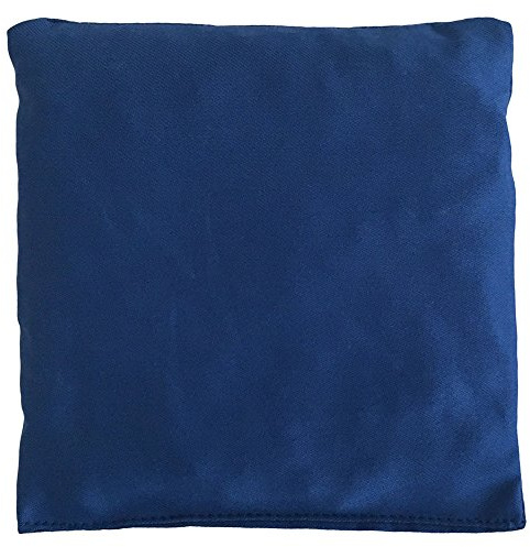 Saquito térmico 12x12cm (algodón orgánico azúl) | Almohadilla térmica | Cojín de semillas | Semillas de colza