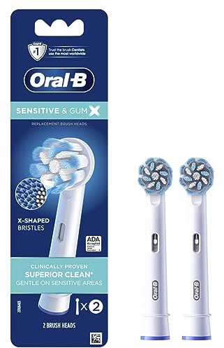 Oral-B Gum Care Replacement Brush Heads for an Oral-B Electric Toothbrush, Pack of 2