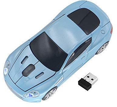 ECOiNVA Kabellose Auto Maus, Laptop Desktop Maus, PC Büro Computer Maus für MD (Azur)