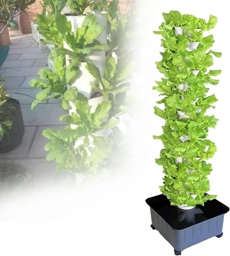 FLTRGO Garden Hydroponic Growing System Vertical Tower,Hydroponic Growing Kit for Gardening Enthusiasts,Auto Aeroponics Mini Indoor Outdoor Home Grown Herbs