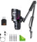 comica USB Microfono Wireless per Computer e Smartphone, Microfono da Gioco a Condensatore Cardioide RGB 48kHz/24bit per Podcasting, Streaming, Registrazione con Supporto a Braccio-Nero (Uni Pro A)