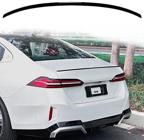 YZQSWCX Coche ABS Alerón Trasero para BMW 5 Series I5 G60 525i 530i M60 2024+, Techo Maletero ala del alerón Carrocería Modificación Accesorios,Gloss Black