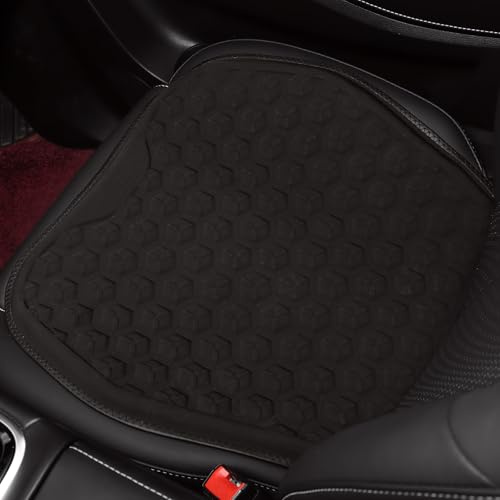 LY4U Cuscino per Sedile in Gel a Nido d'ape 3D per Sedia da Ufficio e Seggiolino Auto, Cuscino di Scarico Della Pressione di Raffreddamento 48x48 cm con Supporto Traspirante per Sedia a Rotelle