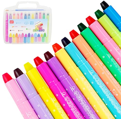 KRISFD 12 färggel överstrykningspenna bibelmarkör, set, gel, överstrykningspenna lag, giftfri och högkvalitativ gel, highlighter penna, bibelmarkör, perfekt för att lyfta fram dagbok, för flikar