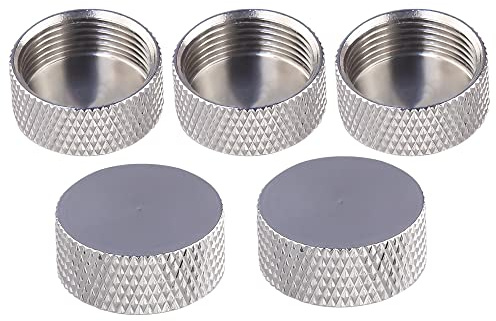 TUOLNK Paquete de 5 protectores de cubierta de protección contra el polvo a prueba de agua para N Hembra/UHF SO239 Adaptador Protector de daños