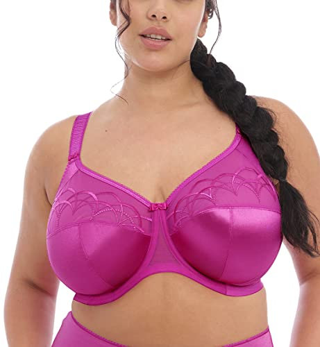 Elomi Women's Cate Underwire Full Cup Banded Bra Coverage,Camelia,38FF