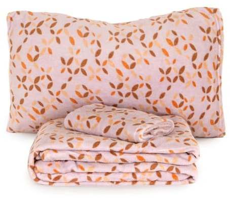 Morbidissimi Set lenzuola Completo letto in Pile Coral art. Cinzia, Termico, Morbido, Caldo per letto Matrimoniale BEIGE
