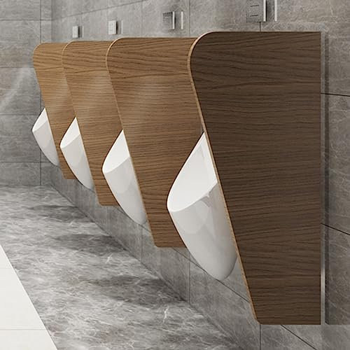 Urinalsieb WC Trennwand | Urinalwand für Erwachsene für Hotels/öffentliche Toiletten | wasserdichte Trennwand für Schulen/Einkaufszentren