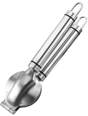 Pinza para castañas, abridor de castañas, pinzas de nueces, pinzas de nueces, de acero inoxidable, abridor de pinzas de nueces, trituradora de pinzas de nueces, mango antideslizante, herramienta para