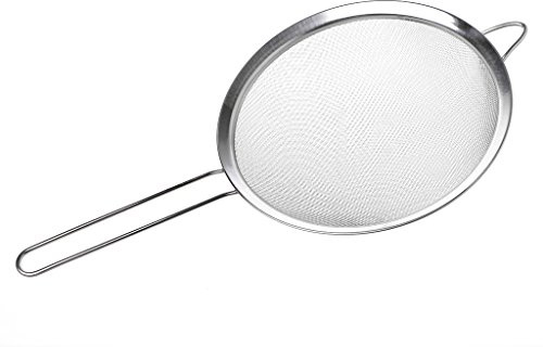 Colino per farina da cucina a rete setaccio multifunzione in acciaio inox 201 adatto per cucinare in modo efficiente la cottura della farina setacci colino