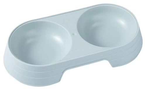 Wezalget Bols de Nourriture pour Chiens,Bols surélevés Macaron Double pour Chat | Gamelle pour Chien Bols d'eau et de Nourriture pour Nourrir Les Petits Chiens de Taille Moyenne Chats Chiots