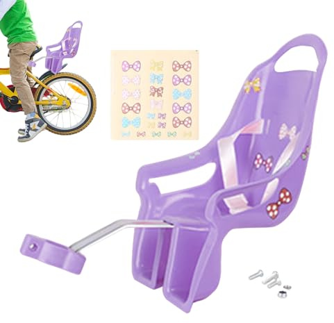 Puppenfahrradsitz Für Mädchenfahrrad, Puppen Fahrradsitz Für Kinderfahrrad, Fahrrad Sitz Für Puppen,Babypuppen-Fahrradträger, Girls Kids Bikes Accessories, Kinderfahrrad Set Geschenke Für Kinder