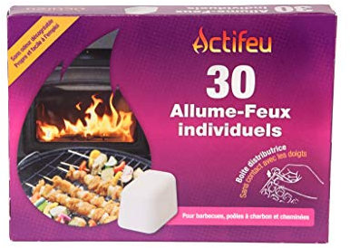 Actifeu Cubes individuels en Barquette x30