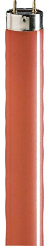 LAMPADINA TUBO NEON T8 18W 60CM COLORE ROSSO 1815R