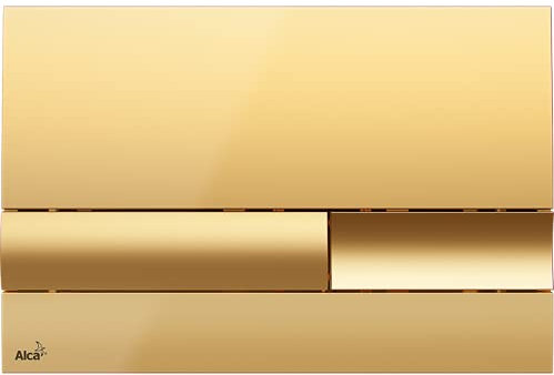 Drückerplatte für WC Vorwandelemente WC-Spüle Farbe Gold 3L/6L Betätigungsplatte Platte Betätigungstaste