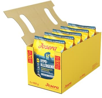 Josera Hypoallergenic Trockenfutter für Hunde 5 x 900g