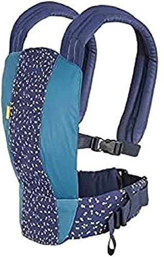 Badabulle Babytrage Easy & Go - Bauch und Rückentrage für Neugeborene mit flexibler Größenanpassung, ab der Geburt bis 15kg