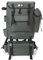 Zite Fishing Angelrucksack mit Rutenhalter & Abnehmarem Kühlfach - Angeltasche 55x30cm Gepolsterte Schultergurte - Spinnfischen & Ansitz Angeln, Angel Rucksack Fishing Backpack, Angler Rucksack angeln