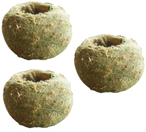 Sosoport 15piezas Macetas De Musgo Natural para Decoración De Hogar para Plantas y Flores Estilo Único y Atractivo