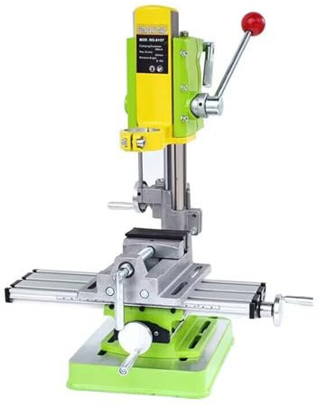 Generic Bench Drill Press Stand, Electric Drill Stand, 38-44mm, 90° Rotating Frame, Height Adjustable, Adjustable Depth, Stable Base