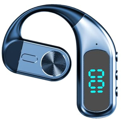 Cuffie auricolari a conduzione ossea con microfono per telefoni cellulari