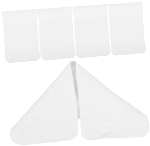 Milisten 5 piezas Paquete de Reutilizables para Niña Recién Nacido Algodón Transpirable Paños para Eructos y Baño Ecológicos para Cuidado Infantil