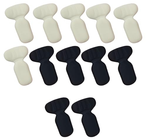 Culinavog 6 Paia Cuscinetti Tallone Auto-Adesivi per Scarpe Grandi – Inserti Riutilizzabili Antiscivolo e Anti-Vesciche – Migliorano la Vestibilità di Stivali e Scarpe da Ginnastica – Uomo e Donna