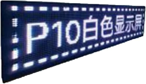 LED-skyltar, rullande LED-skärmar LED-matristavlor Programmerbara utomhusvisningstavlor for butiker, restauranger och butiker(100 * 35cm)
