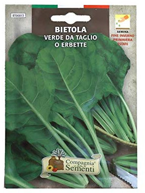 Busta Sementi Bietola Verde Da Taglio O Erbette