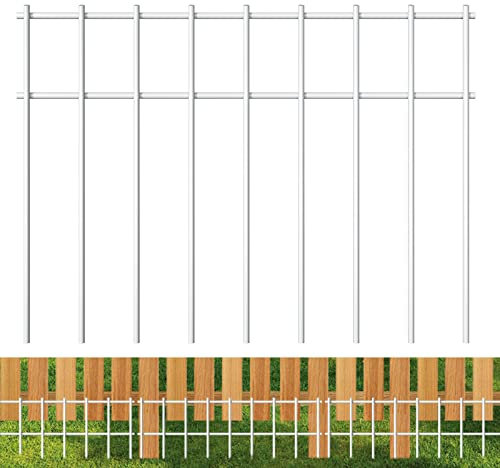 AMZFINE Confezione da 15 barriere per animali senza scavare, barriera per recinto per scavare cani, 40,6 x 30,5 cm, sotto la recinzione, per esterni piccoli animali, recinzione decorativa da giardino,