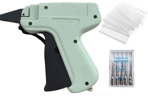 gofidin Pistola per etichettatura + 5 aghi in acciaio + 1000 Kimble Tag System Barbs Tag per vestiti abbigliamento cucito strumenti artigianali fai da te