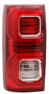Fari Posteriori Auto Per JAC T8 Pickup Gruppo fanale posteriore per auto Fanale posteriore per auto Lampada freno Indicatore di direzione con lampadine Cablaggi Fanali Posteriori ( Colore : Only Left