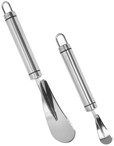 TOPBATHY 2piezas Pelador De Cítricos Portátil Cuchillo Para Pomelo Abrebotellas Utensilio De Cocina Multifuncional Accesorio De Cocina Profesional