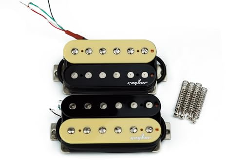 Guyker HBC-BKIV Micros Humbucker pour guitare électrique avec double bobinage