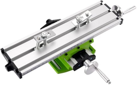 Gadpiparty Kreuz Schiebe tisch Fräsmaschine Mini Holzbearbeitung Bohren Bohrständer Bohrmaschinenständer Handbohrmaschinenhalter Bohrmaschinenstativ Halterung für Handbohrmaschine Hauszubehör