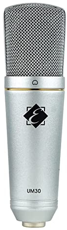 EAGLETONE UM30 Gris - Microphone USB Cardioïde Statique PC et Mac pour Broadcast et Enregistrement Streaming, Podcasting, Conférence, Home Studio Mao, Voix Off