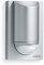 Steinel PIR Motion Detector IS 2180-2 Silver, 180° Motion Sensor, 1000 W, Sneak-By Protection, Twilight Switch