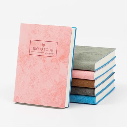 ToiM Libro de vocabulario de tamaño bolsillo, bonito cuaderno portátil para estudiantes de aprendizaje de idiomas (individual)