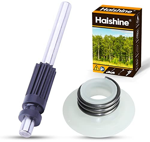 Haishine Ölpumpenkolben Kolbenschaft Schneckengetriebesatz für Husqvarna 435 440E 445 450 450E 340 345 350 EPA-Säge 503 93 21 01,540057901