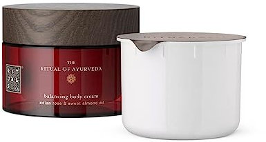 RITUALS Körpercreme + Nachfüllpackung The Ritual of Ayurveda – Creme mit indischer Rose und Süßmandelöl – Ausgleichende Eigenschaften – 220 ml + 220 ml