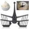 Lithyc Thermomix Fouet Papillon Pour, Fouet Thermomix,Accessoires De MéLange Papillon, Agitateurs, AdaptéS Au Thermomix Tm5 Tm6 Tm31, PièCes De Rechange Pour Robot Culinaire, Accessoires De MéLange