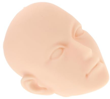 BESPORTBLE Doll Head Replacement Für Puppen-Make-up Handgefertigte Bastelköpfe Kompatibel Mit Verschiedenen Marken Einfache Montage Und Detaillierte Verarbeitung Für Kreative Projekte