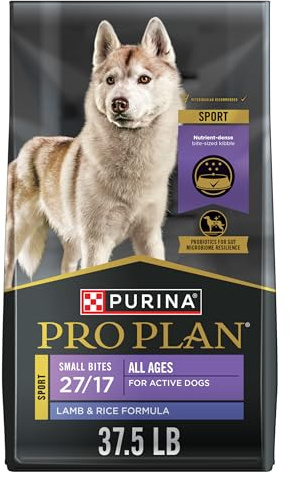 Purina Pro Plan High Protein Dog Food, Small Bites, SPORT 27/17 Lamb and Rice Formula - 37.5 lb. Bag